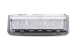 Clignotants LED intégré SHIN YO Shorty, verre teinté