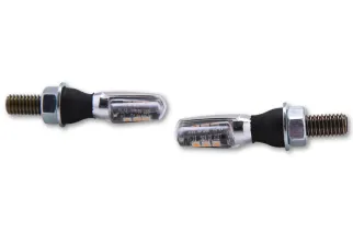 Clignotants LED SHIN YO Spark chrome verre clair