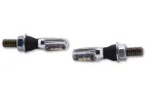 Clignotants LED SHIN YO Spark chrome verre clair