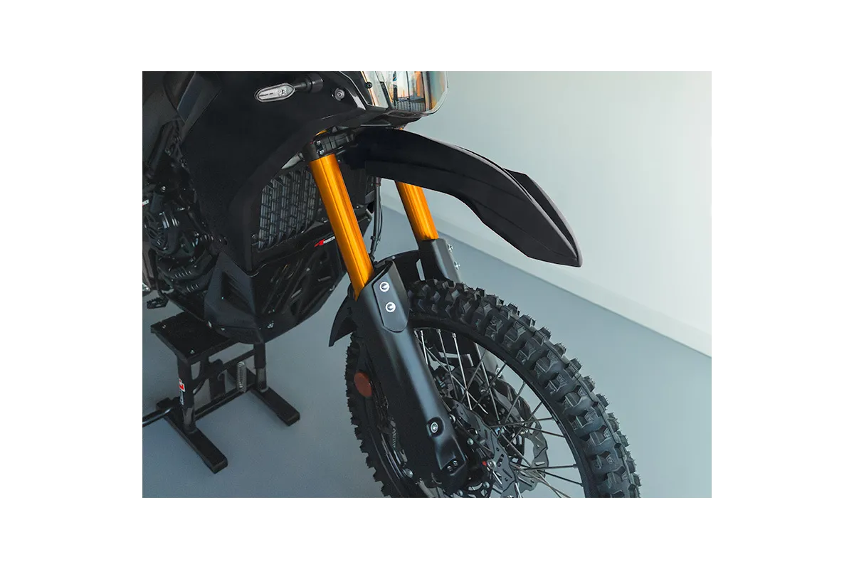 Kit garde-boue avant et protections de fourche RACETECH - noir