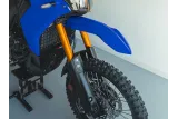 Kit garde-boue avant et protections de fourche RACETECH - bleu/noir
