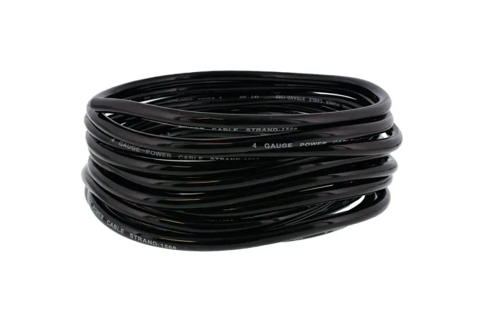 Câble de batterie en rouleau ALL BALLS 25 pieds (7,6 m) - noir
