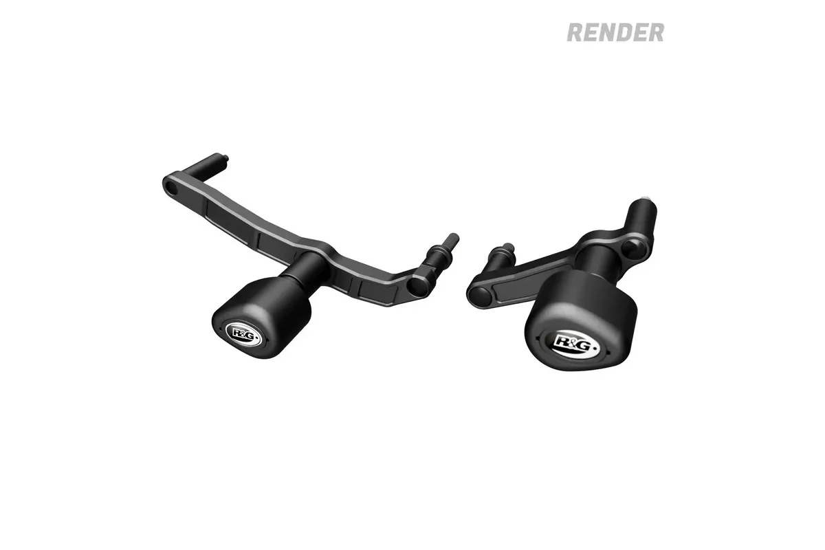 Tampons de protection R&G RACING Aero - noir