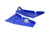 Protections de triangles avants AXP PHD 6mm - bleu