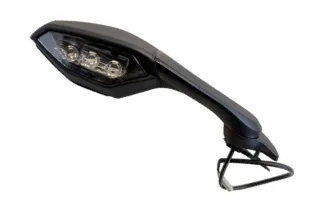 Rétroviseur HIGHSIDER smart droit type origine - noir Yamaha R1/R6 '20-