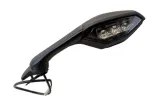 Rétroviseur HIGHSIDER smart gauche type origine - noir Yamaha R1/R6 '20-