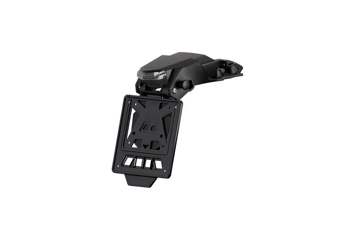 Feu arrière LED sur support de plaque RACETECH Integra - noir