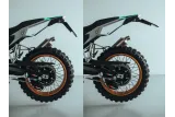 Feu arrière LED sur support de plaque RACETECH Integra - noir