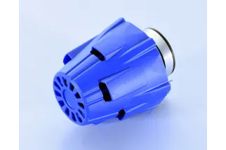 Air Box Bleu Droit Ø37mm POLINI