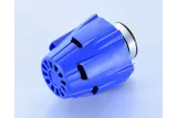 Air Box Bleu Droit Ø37mm POLINI