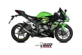 Silencieux MIVV MK3 carbone/casquette inox Kawasaki ZX6R 636
