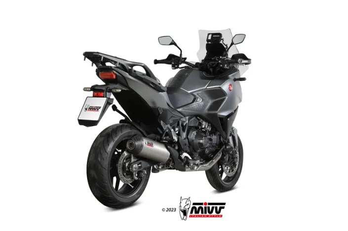 Silencieux MIVV Oval Carbon Cap titane