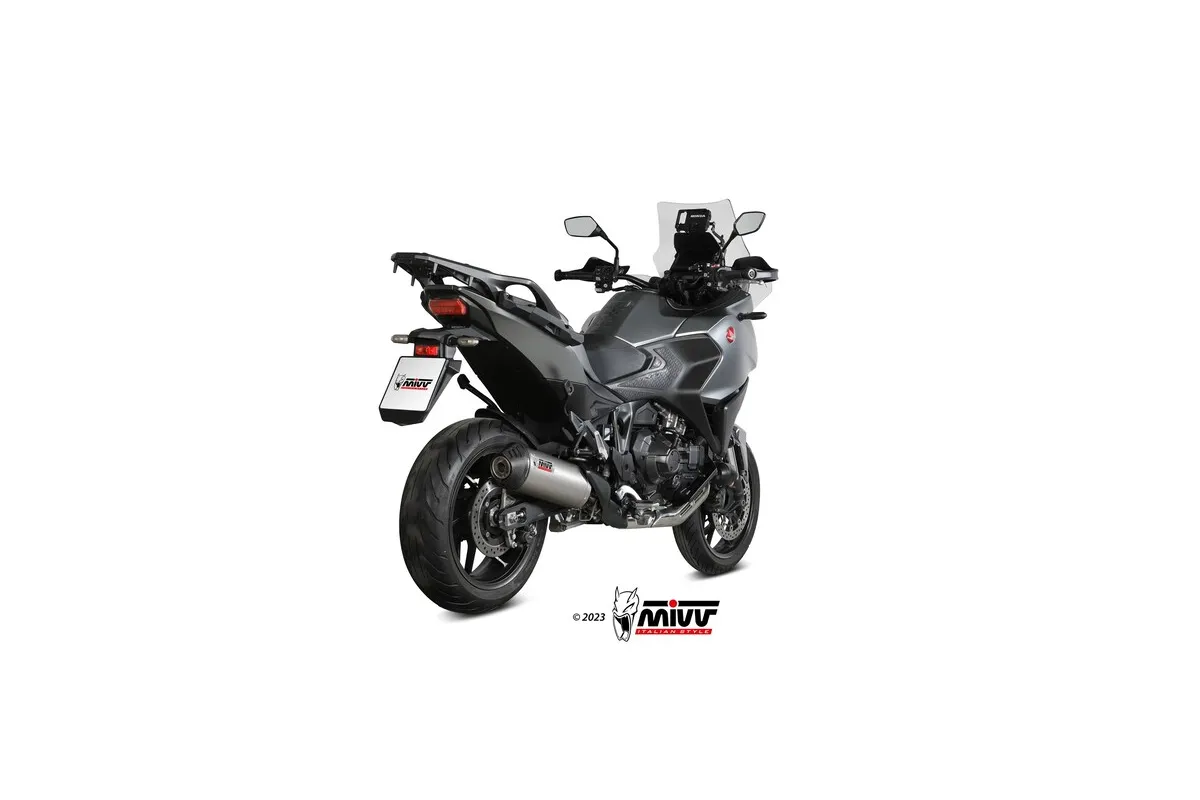 Silencieux MIVV Oval Carbon Cap titane