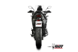 Silencieux MIVV Oval Carbon Cap titane