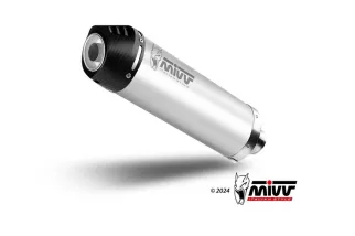 Silencieux MIVV Oval Carbon Cap titane