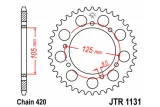 Kit chaîne JT 420 HDR - 111/62-140 - Couronne acier standard