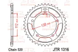 Couronne JT SPROCKETS acier standard - 520