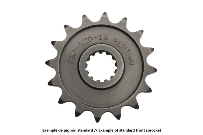Pignon RENTHAL acier standard - 520