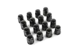 Écrous de roue borgnes KIMPEX M12x1.25 - lot de 16 - noir