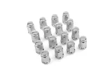 Écrous de roue borgnes KIMPEX M10x1.25 - lot de 16 - chrome