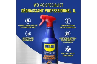 Dégraissant Professionnel WD-40 SPECIAL - 1L