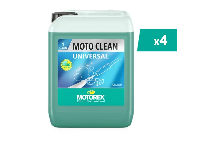 Nettoyant moto MOTOREX Moto Clean Universal - 5L (x4)