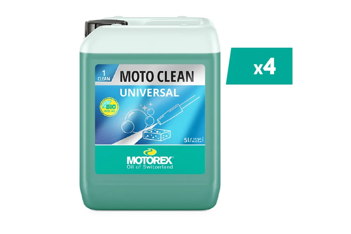 Nettoyant moto MOTOREX Moto Clean Universal - 5L (x4)