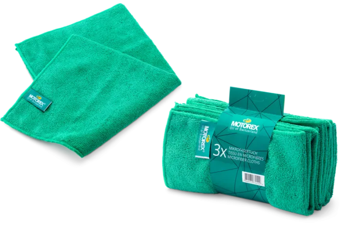 Microfibre MOTOREX - lot de 3