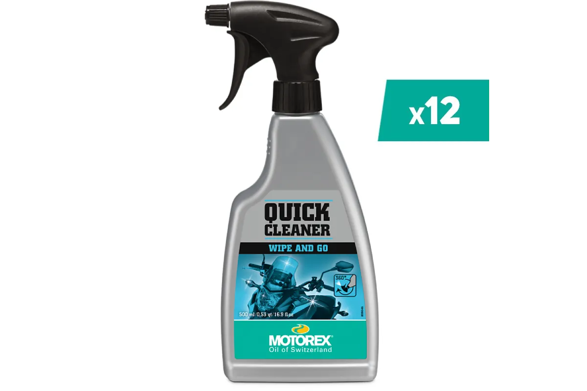 Nettoyant MOTOREX Quick Cleaner - Spray 500ml (x12)