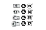 Kit de 4 adaptateurs pour clés à cliquet BETA TOOLS 123/K4