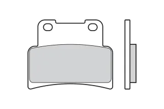 Plaquettes de frein BREMBO Scooter carbone céramique - 07100