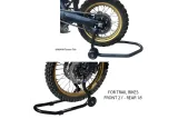 Kit VECTOR de béquilles avant et arrière pour moto Trail