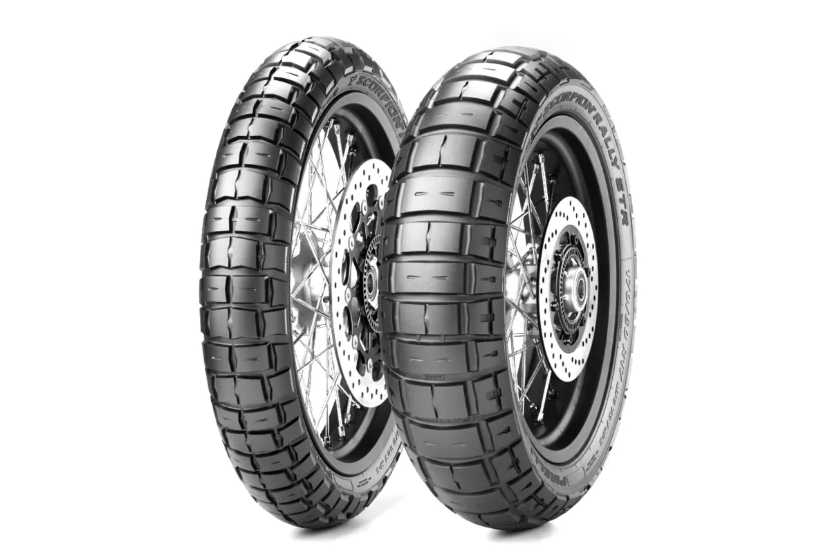Pneu PIRELLI SCORPION RALLY STR (F) 100/90-19 M/C 57V TL M+S