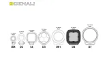 Kit d'éclairages universel DENALI DL4 DialDim™