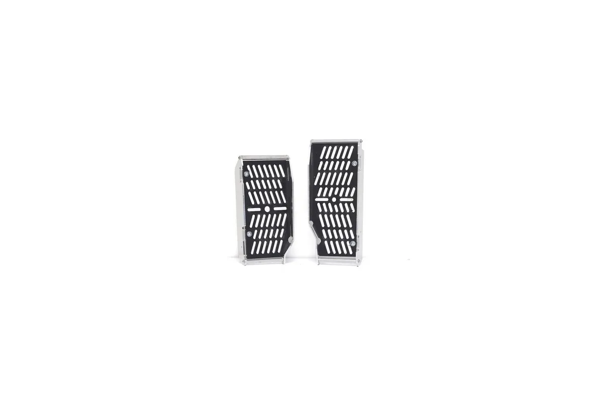 Protections de radiateur AXP Hard Enduro - PEHD 8 mm - noir