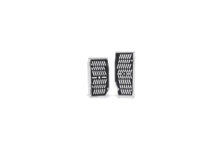 Protections de radiateur AXP Hard Enduro - PEHD 8 mm - noir