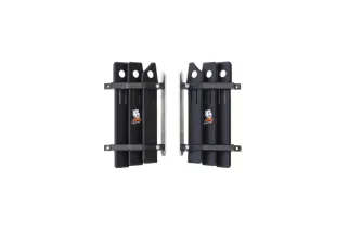 Protections de radiateur AXP Xtrem - PEHD 8 mm - noir