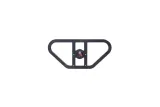 Bumper avant AXP - noir