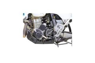 Sabot moteur AXP Hard Enduro - PEHD 8 mm - noir