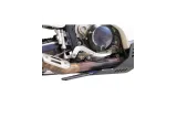 Sabot moteur AXP Adventure - PEHD 8 mm - noir