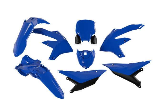 Kit plastique 6 pièces RACETECH - bleu