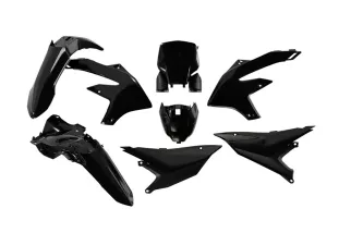 Kit plastique 6 pièces RACETECH - noir