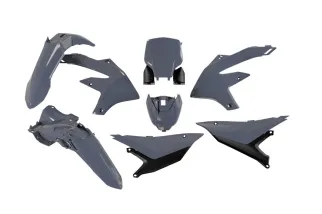 Kit plastique 6 pièces RACETECH - gris