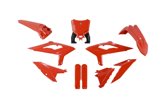 Kit plastique 6 pièces RACETECH - rouge