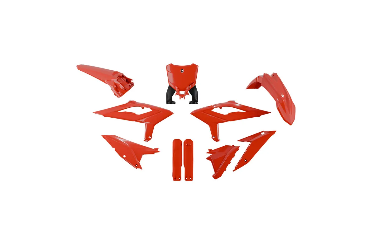 Kit plastique 6 pièces RACETECH - rouge