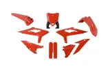 Kit plastique 6 pièces RACETECH - rouge