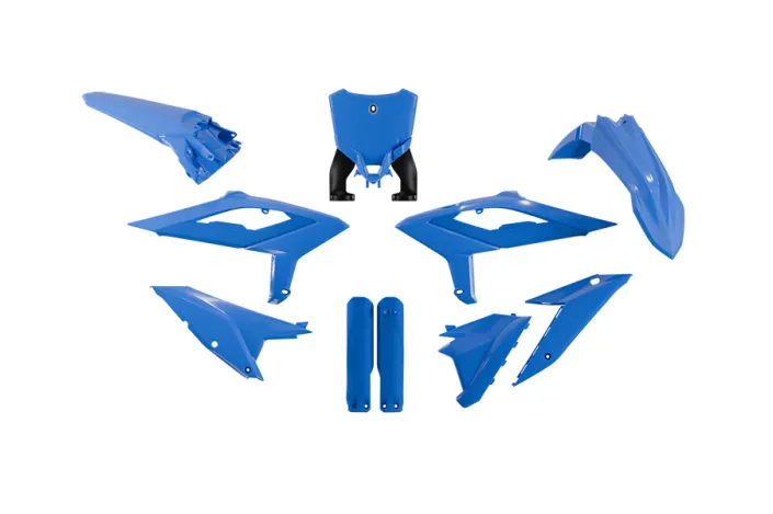 Kit plastique 6 pièces RACETECH - bleu