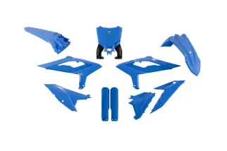 Kit plastique 6 pièces RACETECH - bleu