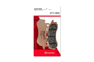 Plaquettes de frein BREMBO Scooter métal fritté - 07118XS