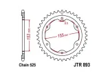 Couronne JT SPROCKETS Acier Standard - 525